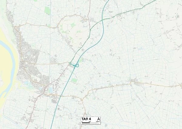 Somerset TA9 4 Map