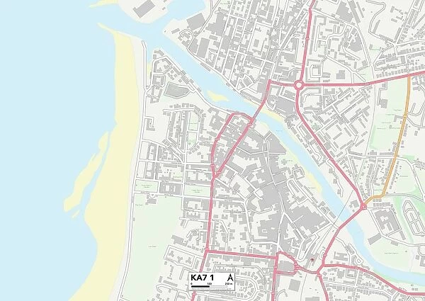 South Ayrshire KA7 1 Map
