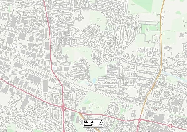 South Buckinghamshire SL1 3 Map