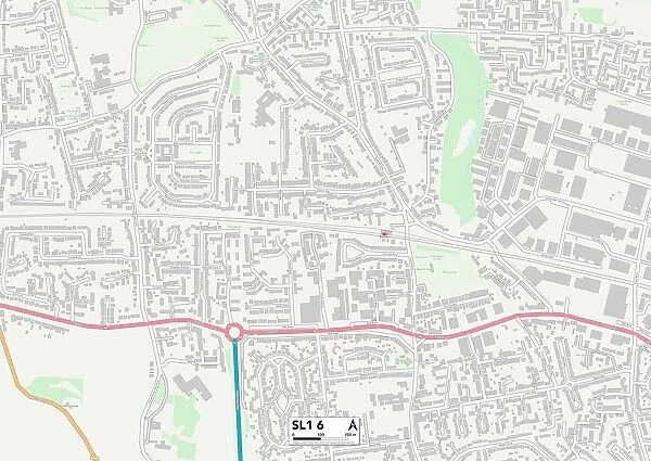 South Buckinghamshire SL1 6 Map