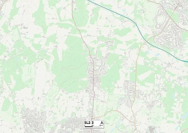 South Buckinghamshire SL2 3 Map