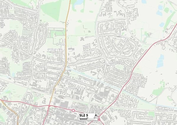 South Buckinghamshire SL2 5 Map