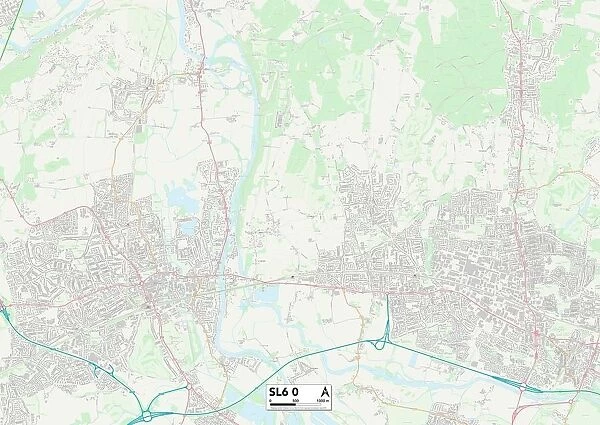 South Buckinghamshire SL6 0 Map