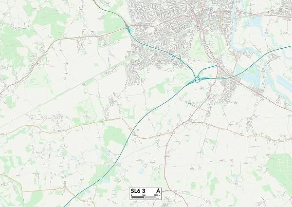 South Buckinghamshire SL6 3 Map