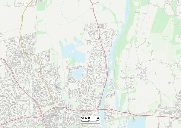South Buckinghamshire SL6 8 Map