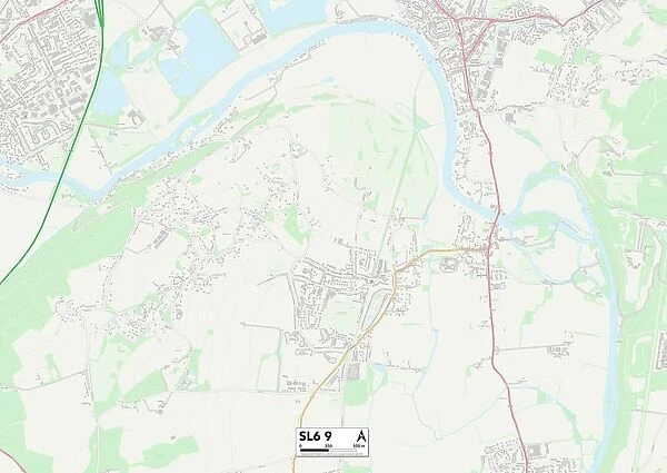 South Buckinghamshire SL6 9 Map