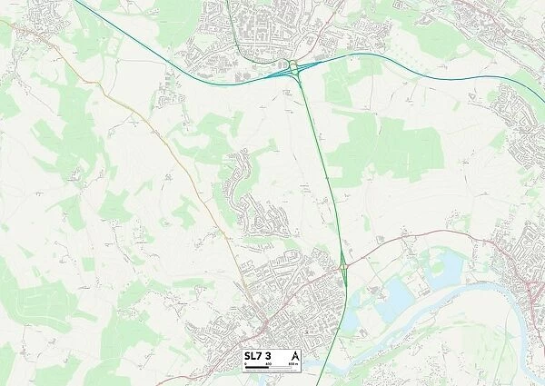 South Buckinghamshire SL7 3 Map