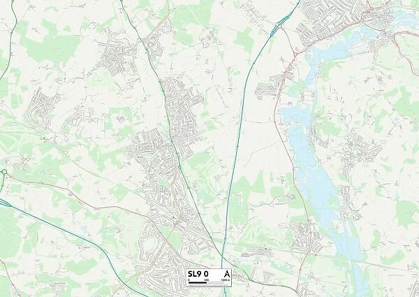 South Buckinghamshire SL9 0 Map