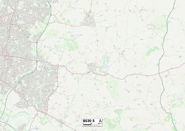 South Gloucestershire BS30 5 Map