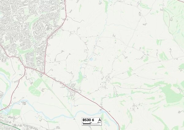 South Gloucestershire BS30 6 Map