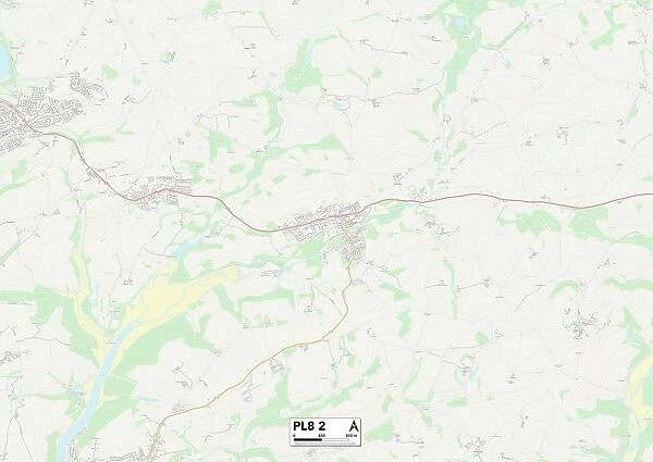 South Hams PL8 2 Map