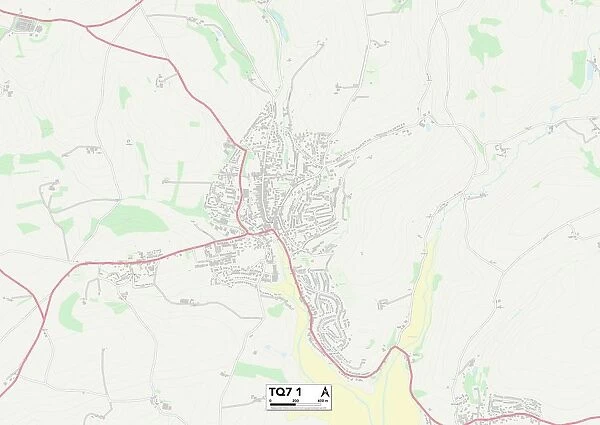 South Hams TQ7 1 Map