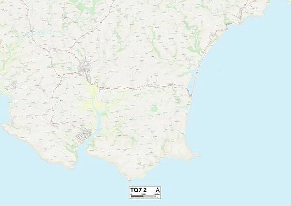 South Hams TQ7 2 Map