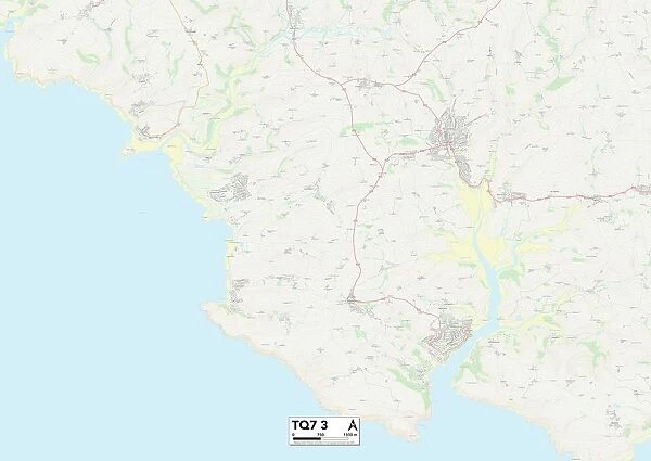South Hams TQ7 3 Map