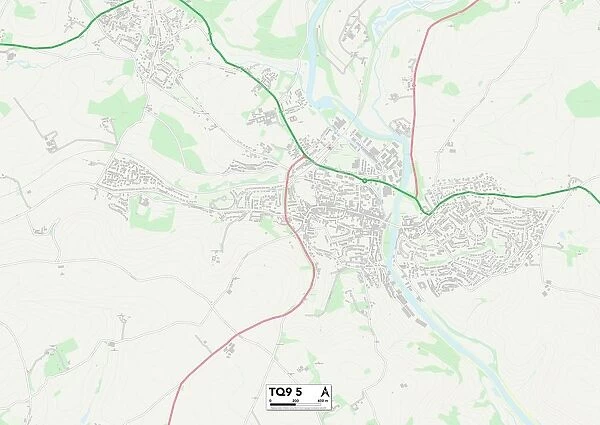 South Hams TQ9 5 Map