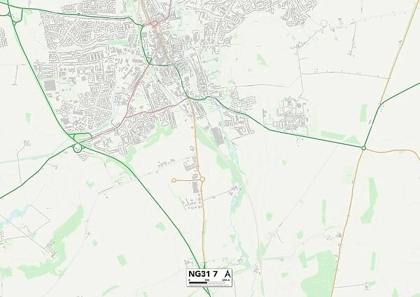 South Kesteven NG31 7 Map