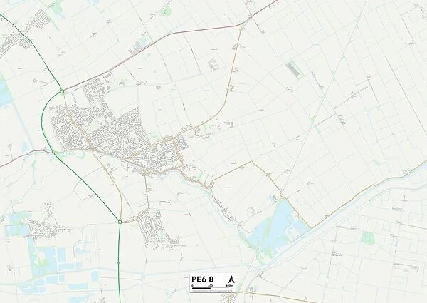 South Kesteven PE6 8 Map