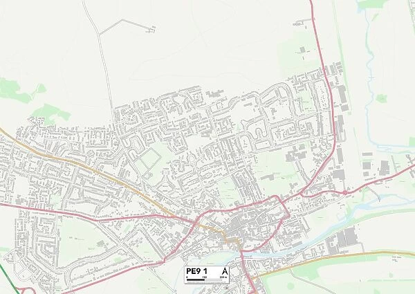 South Kesteven PE9 1 Map
