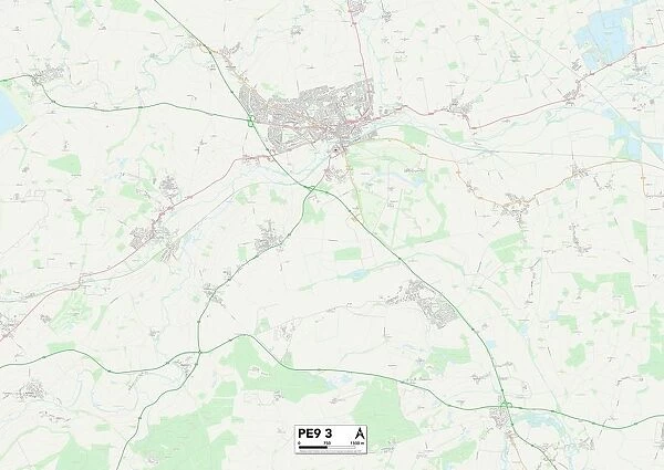 South Kesteven PE9 3 Map