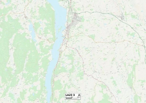 South Lakeland LA23 3 Map