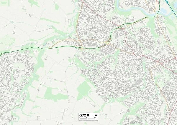 South Lanarkshire G72 0 Map