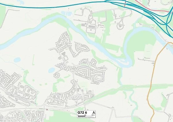 South Lanarkshire G72 6 Map