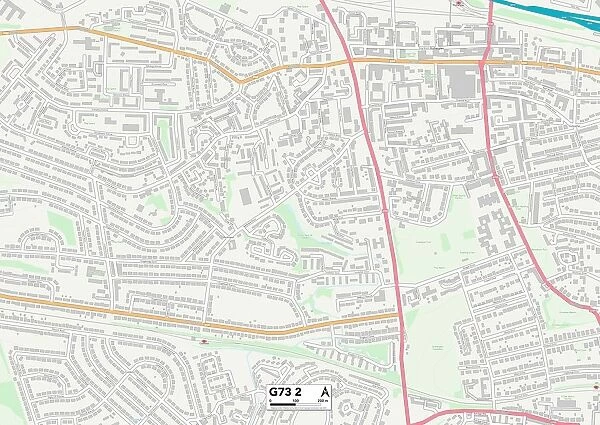 South Lanarkshire G73 2 Map