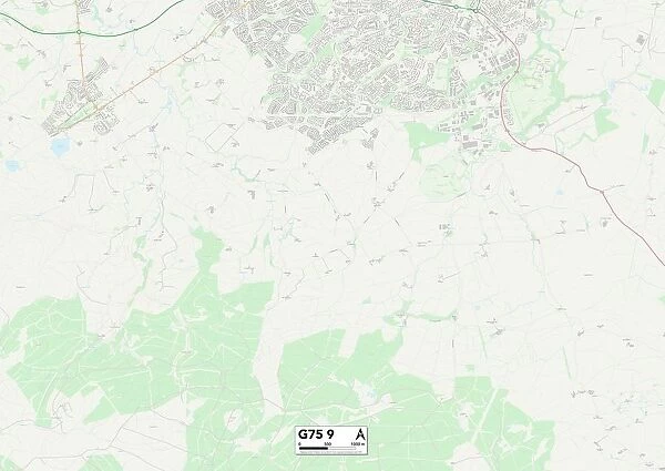 South Lanarkshire G75 9 Map