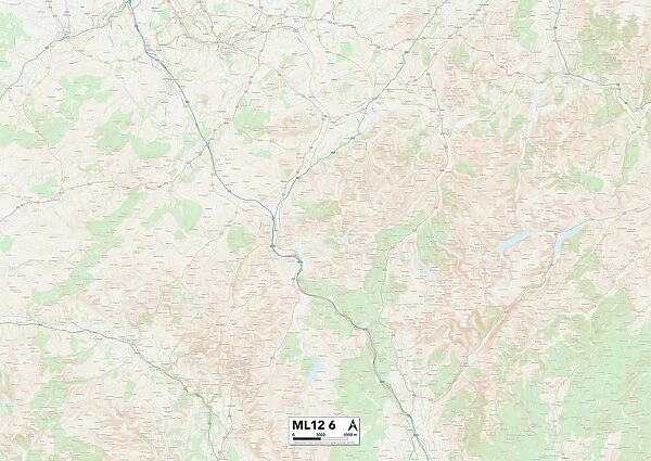 South Lanarkshire ML12 6 Map