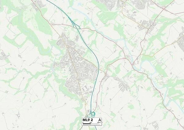 South Lanarkshire ML9 2 Map