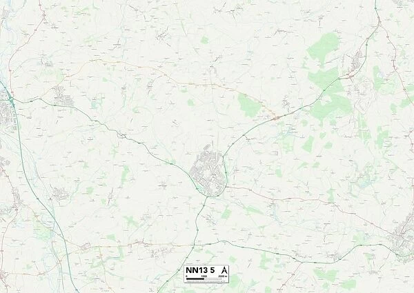 South Northamptonshire NN13 5 Map