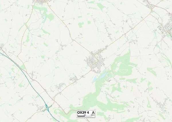 South Oxfordshire OX39 4 Map