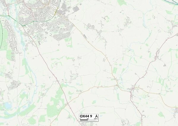 South Oxfordshire OX44 9 Map