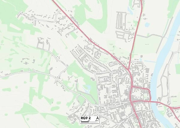 South Oxfordshire RG9 2 Map