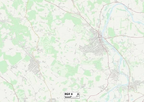 South Oxfordshire RG9 4 Map