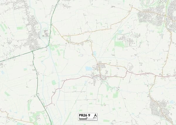 South Ribble PR26 9 Map