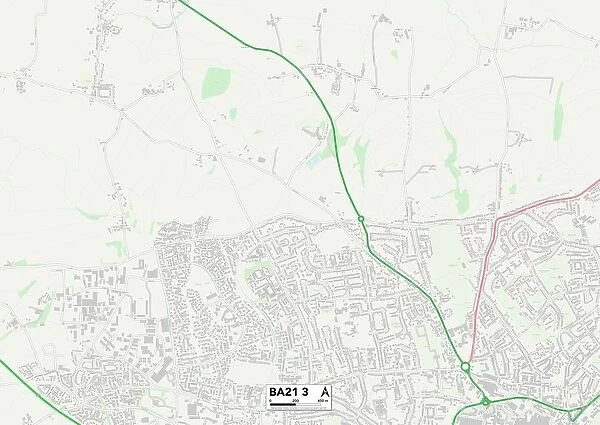 South Somerset BA21 3 Map