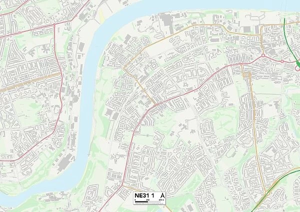 South Tyneside NE31 1 Map