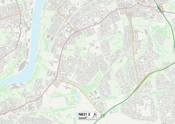 South Tyneside NE31 2 Map