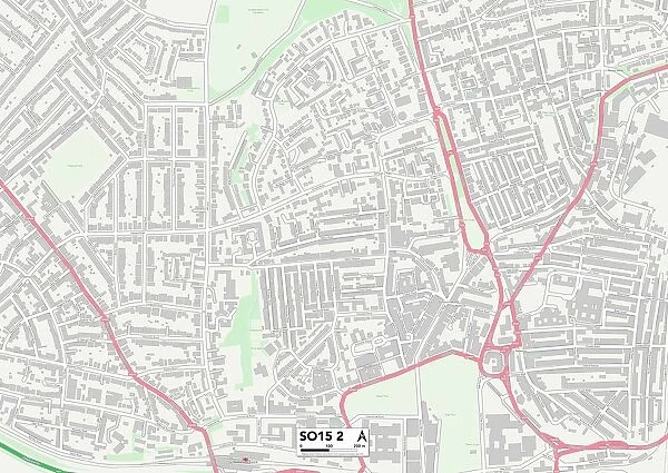 Southampton SO15 2 Map
