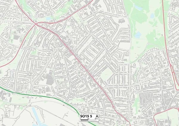 Southampton SO15 5 Map