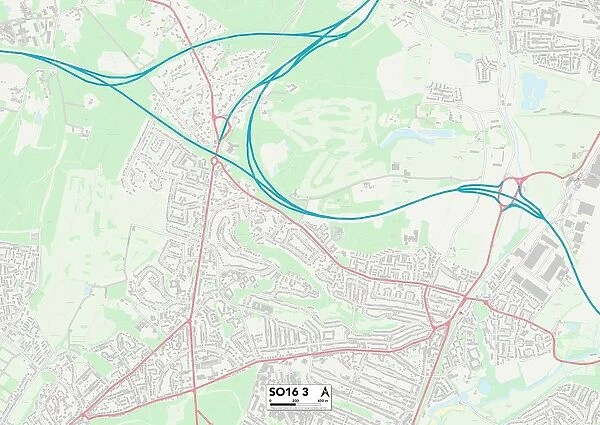 Southampton SO16 3 Map
