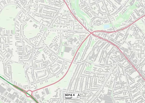 Southampton SO16 4 Map