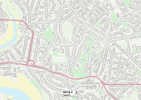 Southampton SO18 4 Map