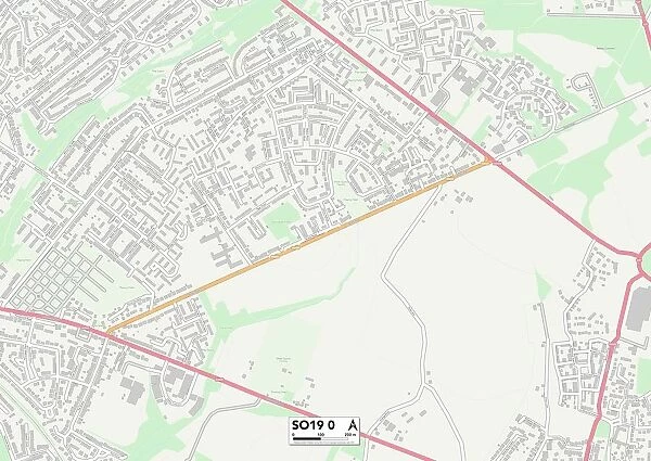 Southampton SO19 0 Map