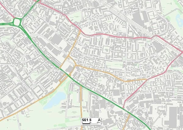 Southwark SE1 5 Map
