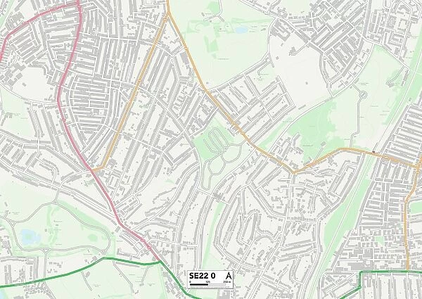 Southwark SE22 0 Map