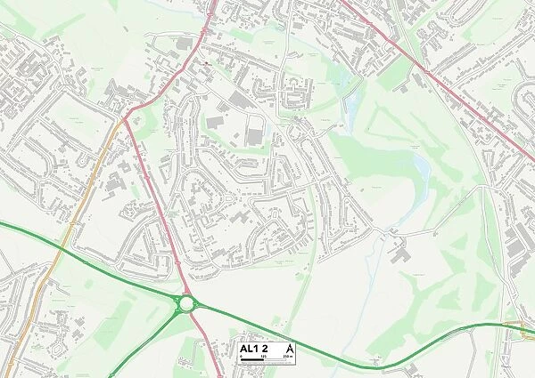 St Albans AL1 2 Map