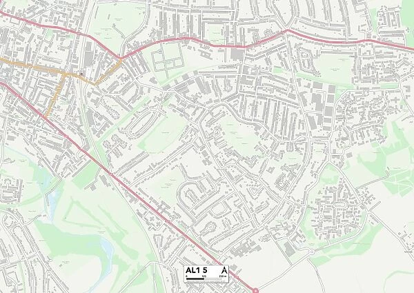 St Albans AL1 5 Map