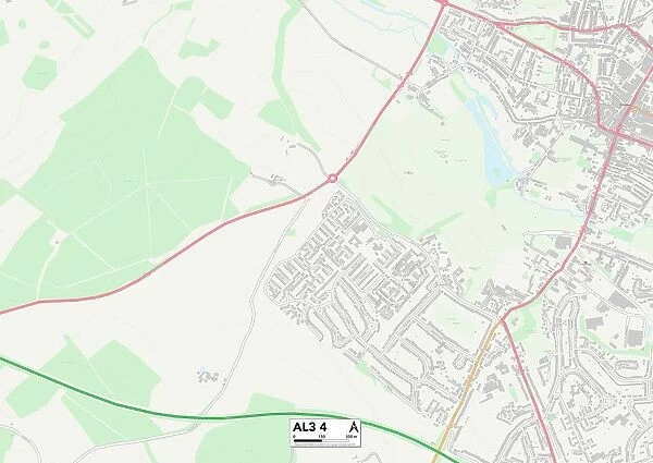St Albans AL3 4 Map